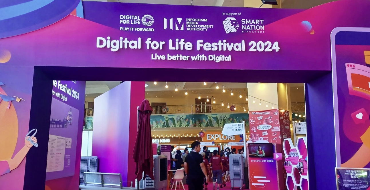Champions digital literacy among Singaporeans at Digital for Life Festival 2024 roadshow